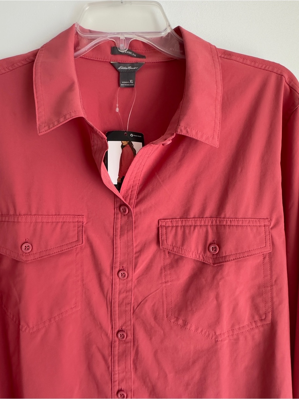NWT Eddie Bauer Departure Shirt Size XL - Picture 4 of 7